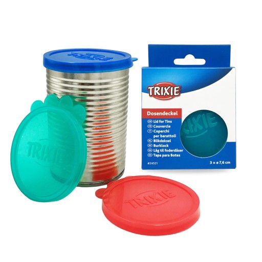 viečko viečko na KONZERVU TRIXIE KRMIVA PRE PSA PRE MAČKY 7,5CM/3KS (400g)