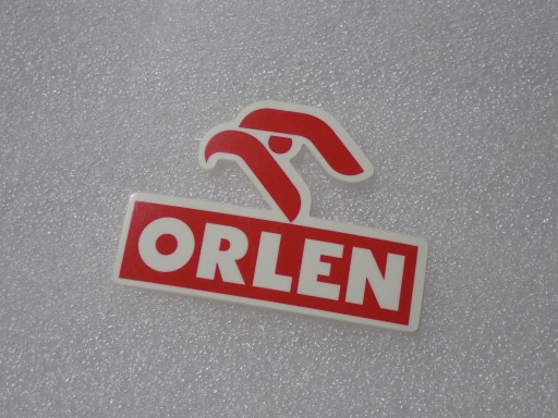 NÁLEPKA S LOGOM ORLEN DAKAR MOTOCROSS RALLYCROSS RACING NÁLEPKA 6,3 x 4,4 cm