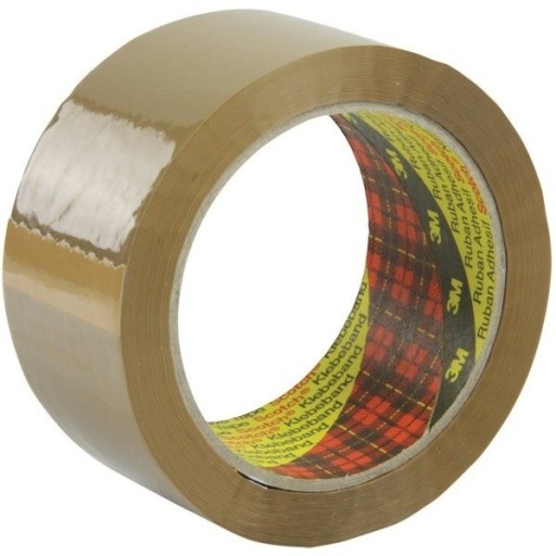 3M BALiaca PÁSKA 50 mm x 66 mm HNEDÁ PRÍRODNÁ GUMA 1 kus HNEDÁ