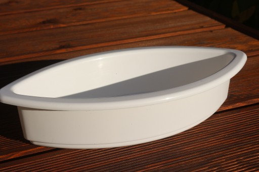 BOAT 3 Misa, obal na kvetináč, 35cm, veľký, BIELY