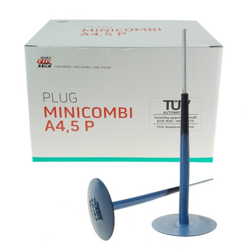 4,5MM KOLÍK S 34MM ZÁPLATOU NA OPRAVU PNEUMATÍK MINICOMBI A4,5 REMA TIP TOP
