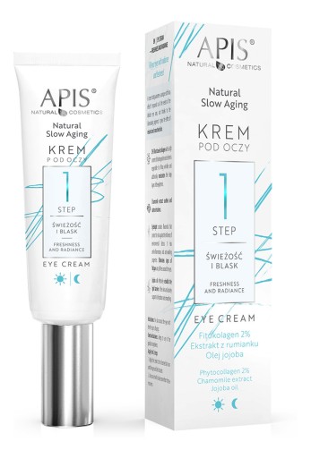Apis Natural Slow Aging Eye Cream STEP 1 15ml