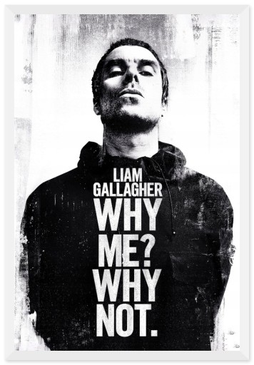 Plagát Liam Gallagher Why Me Why Not 61x91,5 cm