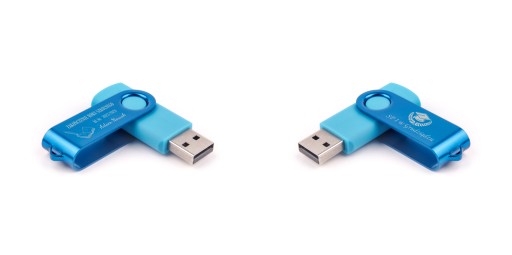 Pendrive Twister 32 GB USB 2.0 s gravírovaním konca roka pre ABSOLVENTOV