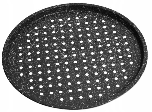 Plech na pečenie PIZZY, DIEROVANÝ, 33 cm