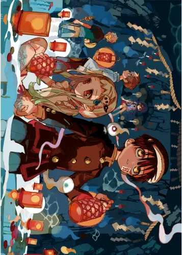 Anime plagát Jibaku Shounen Hanako-kun jshk 048 A3
