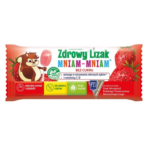 ZDRAVÁ PRÍCHUŤ JAHODY LOLLYYUM-YUM