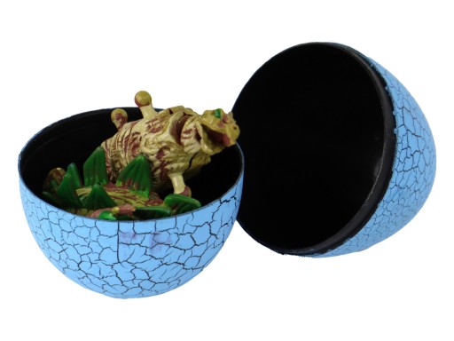 Figúrka dinosaura vajíčko 3 farby 9cm