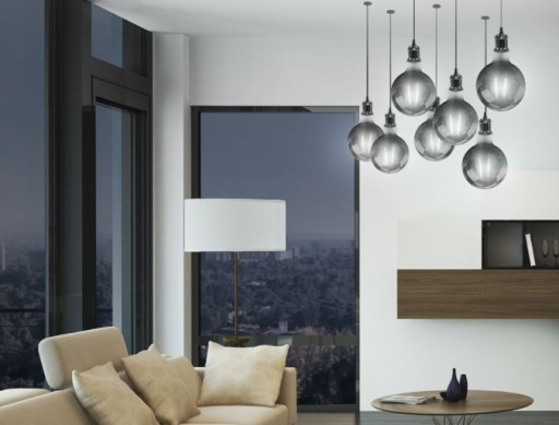 VEĽKÁ LED ŽIAROVKA FILAMENTOVÁ LED EDISON RETRO 8W E27 G125 TEPLÁ BIELA