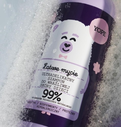 YOPE Ultra jemný detský šampón 300ml