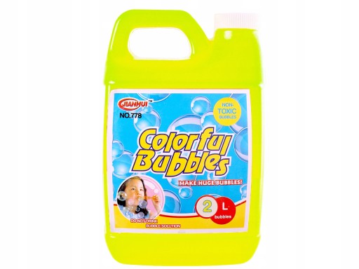 MYDLOVÁ BUBLINA TEKUTINÁ ako doplnok k MYDLOVÝM BUBLINOM, zásoba 2L