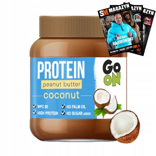 GO ON PROTEIN PEANUT BUTTER Arašidové MASLO 350 g