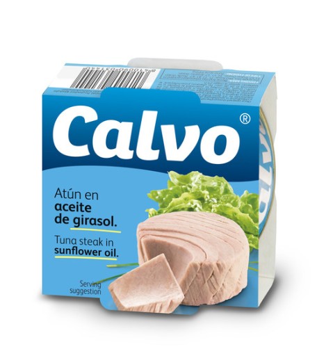 CALVO Tuniak v rastlinnom oleji 160g