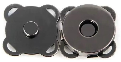 MAGNETICKÉ ZAPÍNANIE NA SAMOŠITIE 18MM ČIERNA
