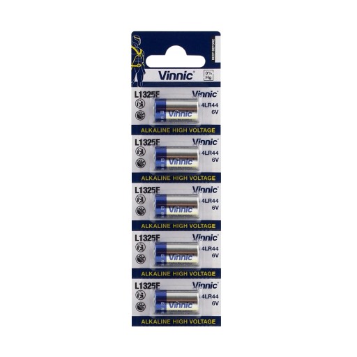 VINNIC L1325 4LR44 PX28 476A 6V Alkalická batéria 152 mAh 5 ks.