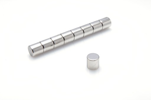 Cylindrický neodymový magnet MW 8x8 N38-1 kus
