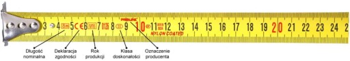 Rolovacia páska 3m/16mm magnetický háčik, nylon, AutoStop PROLINE (20283)