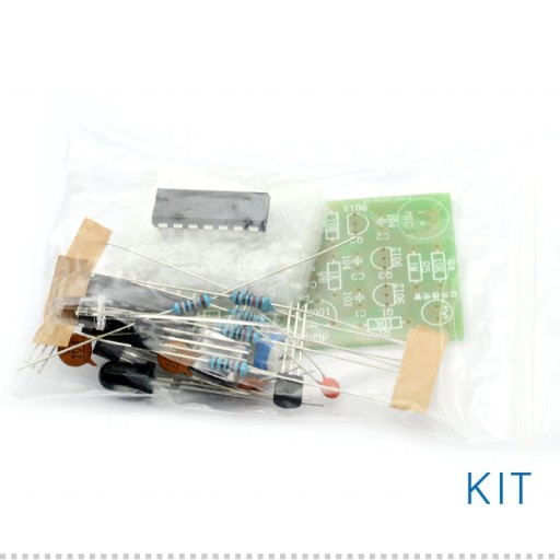 Elektronická LED sviečka, lekcie spájkovania DIY KIT