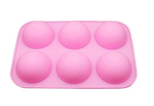SILIKÓNOVÁ FORMOVAČKA GULIČKY POLOGÚLE CUBBIES ZMRZLINOVÉ DEZERTY 19,5CM