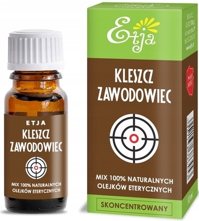 ZMES OLEJOV NA ODSTRAŇOVANIE KLIŠŤOV Etja natural proti kliešťom