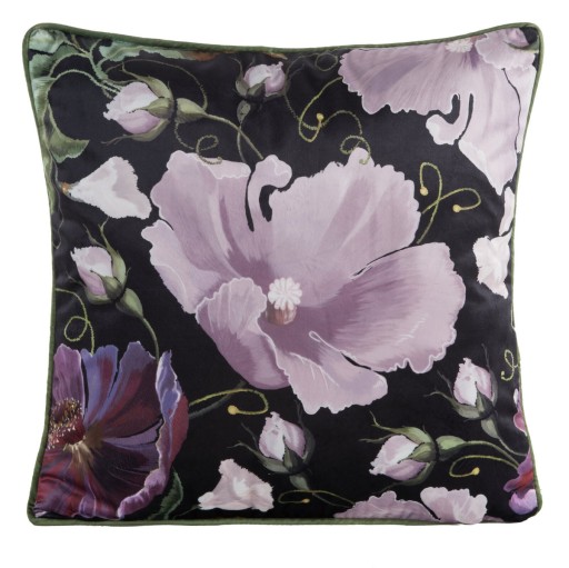 Dekoratívna obliečka na vankúš 45x45 Velvet s kvetmi Velvet 116