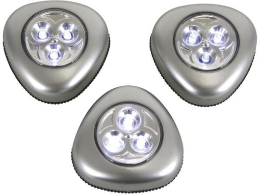 SAMOLEPIACIE LED LAMPY 3 KS CCL02X3