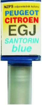 CITROEN PEUGEOT EGJ SANTORIN BLUE LAK UPEVNENIE