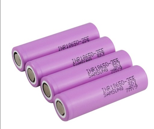 BATÉRIA 18650 SAMSUNG 3500mAh 35E - NOVINKA -