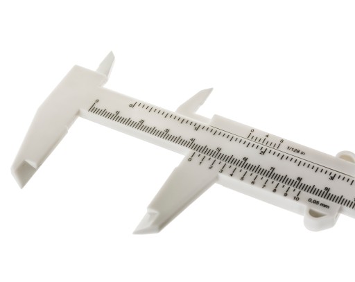 Analógové strmeň 0-150 mm vyrobený z plastu