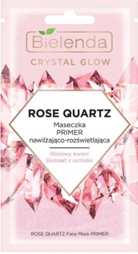 Bielenda Crystal Glow Primer Rose Quartz maska
