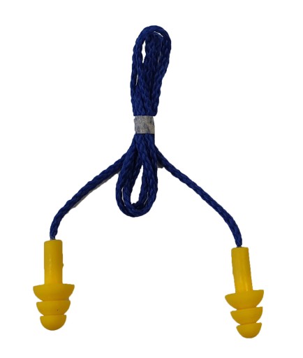 Zátkové chrániče sluchu Wolfcraft 4872000 so spojovacou páskou