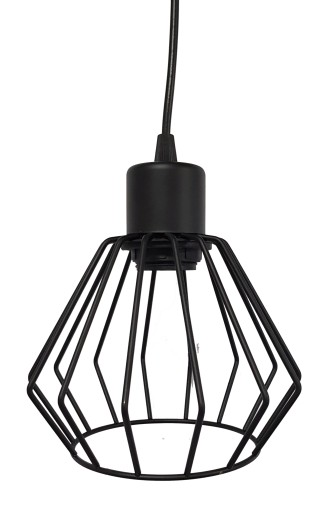 KOVOVÉ drôtené tienidlo lampy E27 LOFT BRYLANT