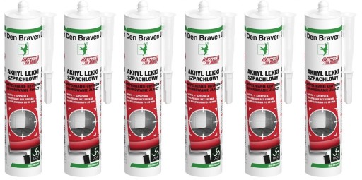 Den Braven svetlý akrylový tmel FAST 280 ml
