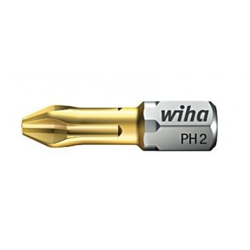 Hrot bitu PH3x25 titánový Wiha