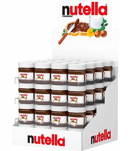 Nutella Mini Cream poďakovanie darček pre hostí darček ku Dňu detí