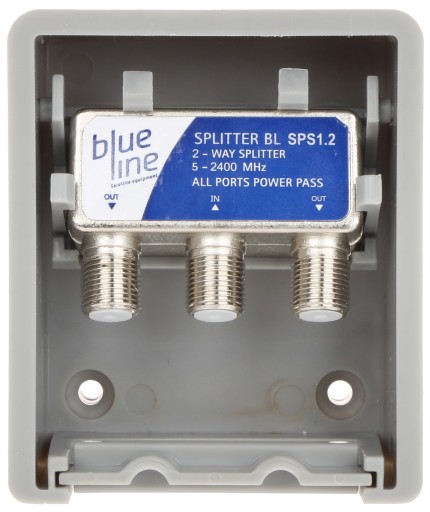 SPLITTER RI-2/1F-SAT-BL