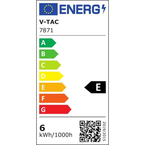 Panel V-TAC LED Prisadené prémiové stropné svietidlo 6W okrúhle fi120 4000K 660lm