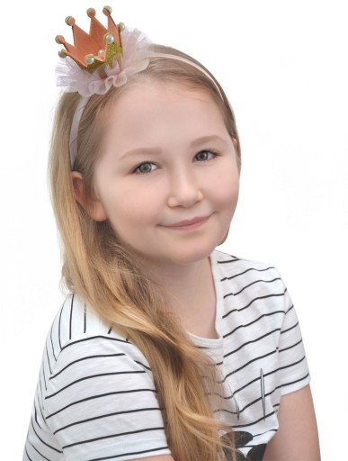 VLÁSENKA Ročná ZLATÁ korunka princezná A