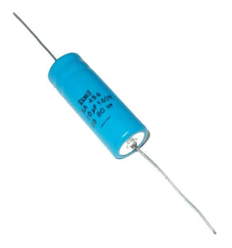 Kondenzátor Elektrolyt KA454 10uF 160V 10ks