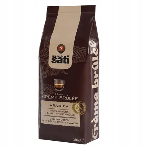 CAFE SATI CREME BRULEE - Mletá káva s príchuťou 250G