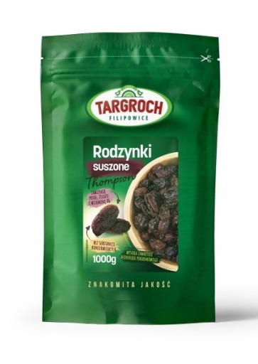 Targroch Thompson hrozienka veľké prírodné bez konzervačných látok na koláče 1kg