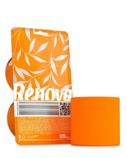 Toaletný papier Renova Crystal oranžový 2 rolky