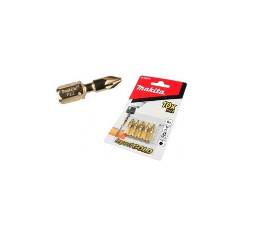 Makita B-28519 PH2 Bity rázové 25mm ZLATÉ 5ks