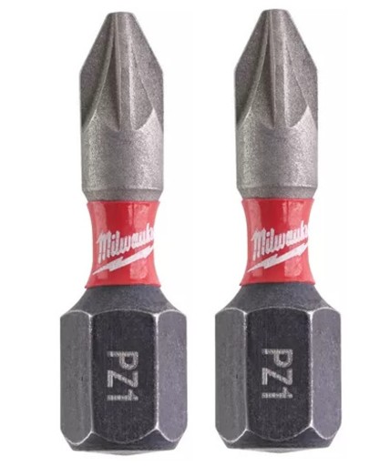 MILWAUKEE SHOCKWAVE BIT PZ1 25mm 2ks.