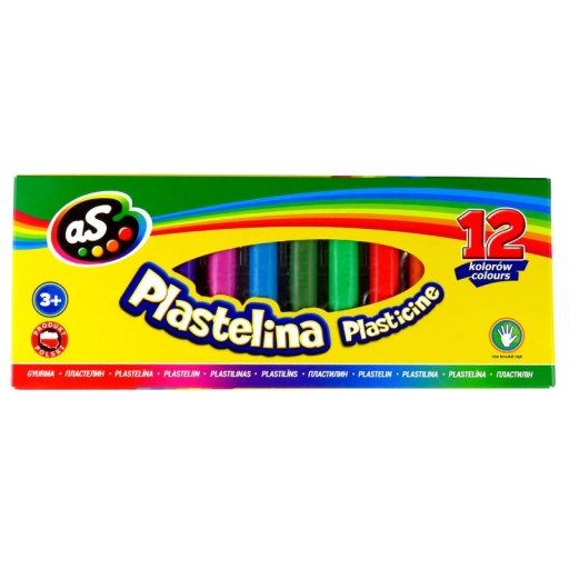 Plastelína Ako Astra 12 farebná plastelína