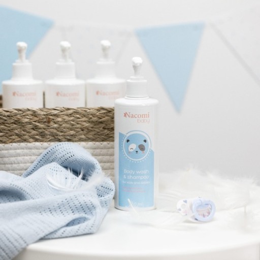 Nacomi Baby Emulzia na umývanie detí a dojčiat od prvých dní 250ml