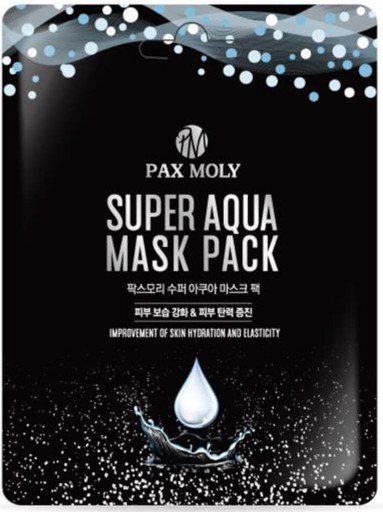 Super Aqua hydratačná maska na tvár Pax Moly 25 ml