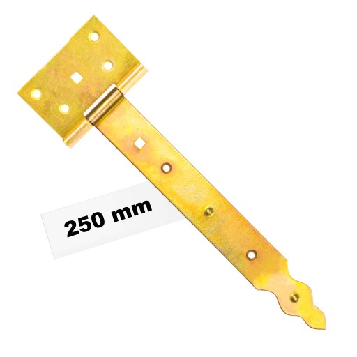 DEKORATÍVNY altánkový pánt 250 mm, retro pozink
