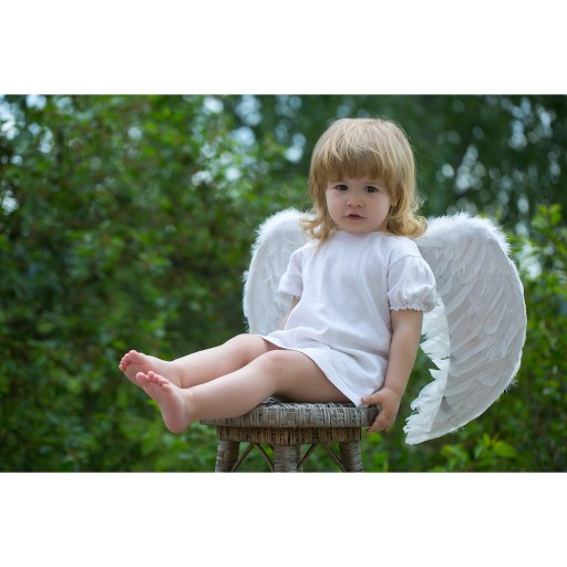 Súprava kostýmov Angel Wings for Betlehem Biele anjelské krídla pre deti