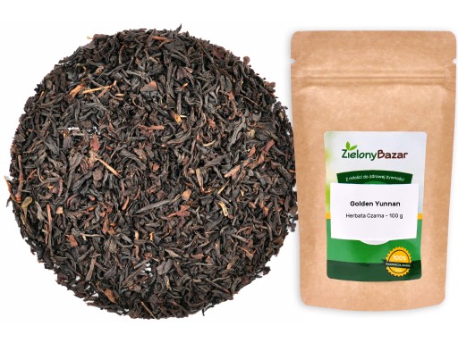 GOLDEN YUNNAN Čierny čaj vysokej kvality 100g